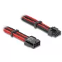 Cavo di alimentazione interno DELOCK 80975 — 8 poli su PCI-E 6+2 poli, 0,3 m