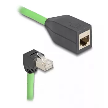Cavo di rete DeLOCK 80888 RJ-45 Cat6a 5 m nero verde