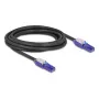 Cavo di rete DeLOCK 80928 RJ-45 Cat6 3 m nero viola