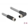 DeLOCK Cavo sensore/attuatore 80548 2 m RST M12 grigio