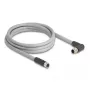 DeLOCK Cavo sensore/attuatore 80548 2 m RST M12 grigio