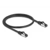Cavo di rete DeLOCK 80570 RJ-45 Cat8.1 0,5 m nero