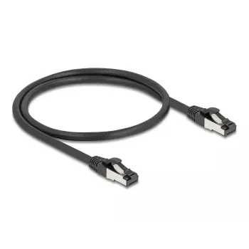 Cavo di rete DeLOCK 80570 RJ-45 Cat8.1 0,5 m nero