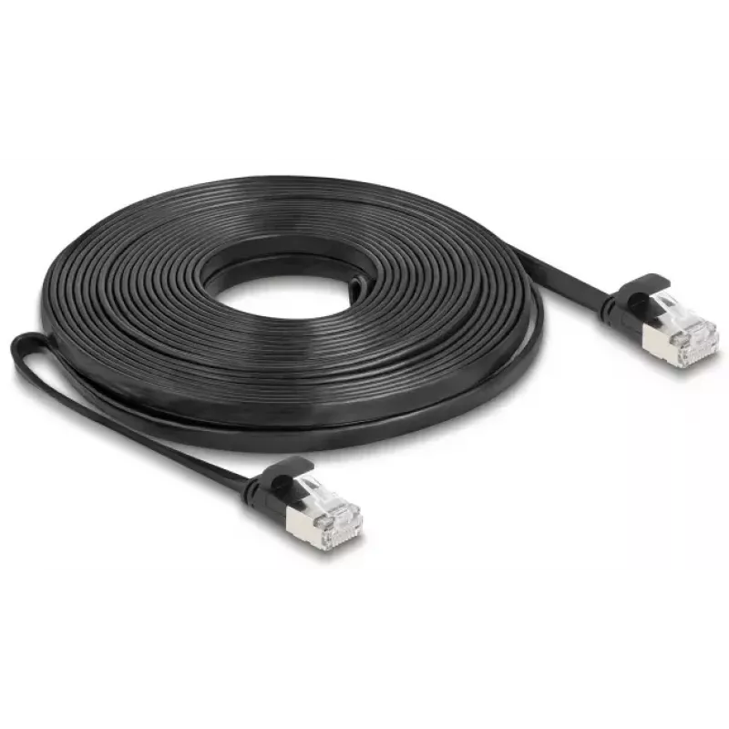 Cavo di rete DeLOCK 81169 RJ-45 Cat6a 10 m nero