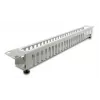 Pannello di gestione cavi DELOCK 67278 — case in acciaio, grigio, 1 pz.