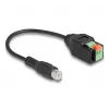 Adattatore DeLOCK connettore maschio RCA su morsettiera 15 cm a 2 poli