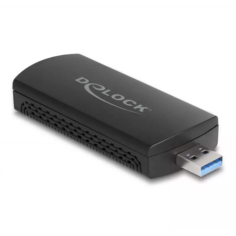 Scheda di rete WLAN DeLOCK 12771 1201 Mbit/s USB Wi-Fi 6