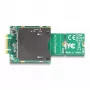 Adattatore DeLOCK M.2 Key B+M connettore maschio su slot CFexpress, M.2, CFexpress B, CF