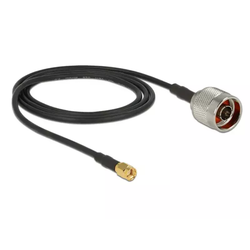 Cavo coassiale DeLOCK 88940 2 m RP-SMA nero