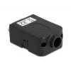 Connettore per cavi DeLOCK 66264 Sub-D 9 morsettiera a 10 poli nero