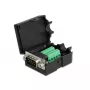 Connettore per cavo DeLOCK 66264 Sub-D 9 morsettiera a 10 poli nero