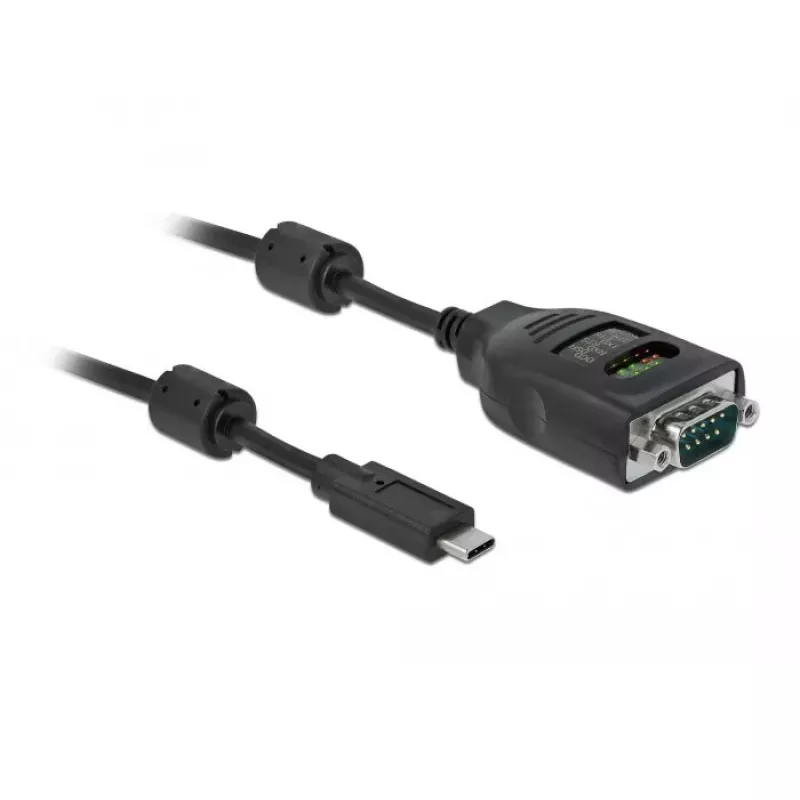 Adattatore USB Type-C a seriale DB9 DeLOCK 90414