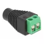 Adattatore DC 1,35 x 3,5 mm femmina a morsettiera a 2 poli DeLOCK 66730