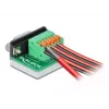 Connettore femmina D-Sub9 a morsettiera con pulsante DeLOCK 66557
