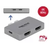 Adattatore dual HDMI DeLOCK 64123 per MacBook