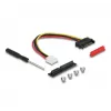 Adattatore DeLOCK M.2 Key A+E a PCIe x4 NVMe piegato con cavo da 20 cm