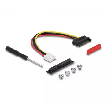Adattatore DeLOCK M.2 Key A+E a PCIe x4 NVMe piegato con cavo da 20 cm