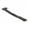 Adattatore DeLOCK M.2 Key M a U.2 SFF-8639 NVMe con cavo da 20 cm