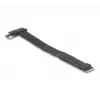 Adattatore DeLOCK M.2 Key M a U.2 SFF-8639 NVMe con cavo da 20 cm