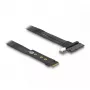 Adattatore DeLOCK M.2 Key M a U.2 SFF-8639 NVMe con cavo da 20 cm