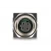 Adattatore DeLOCK M12 codifica D 4 poli femmina a RJ45 femmina dritto