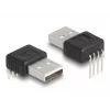 Adattatore DeLOCK USB 2.0 Type-A maschio a 4-Pin 90° piegato