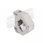 Modulo Keystone DELOCK 87159, grigio/bianco, connettore femmina, connessione a morsetto, 60,1 × 59,4 × 21,6 mm