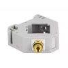 Modulo Keystone DELOCK 87162 — morsetto a morsetto, grigio/bianco, 60,1 × 59,4 × 21,6 mm