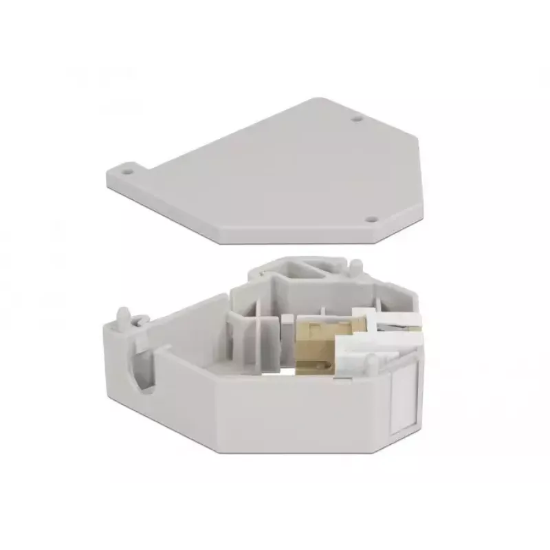Modulo Keystone DELOCK 87167 — adattatore SC a SC, grigio, 60,1×59,4×21,6 mm