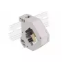 Modulo Keystone DELOCK 87167 — adattatore SC a SC, grigio, 60,1×59,4×21,6 mm