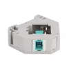 Delock 87173 Adattatore Keystone da SC Simplex a SC Simplex per guida DIN, acqua