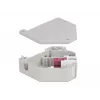 Delock 87182 Modulo Keystone per guida DIN adattatore SC Simplex, viola