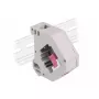 Delock 87182 Modulo Keystone per guida DIN adattatore SC Simplex, viola