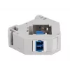 Modulo Keystone DELOCK 87189 — LC a LC duplex, colori blu/grigio/bianco, 60,1×59,4×21,6 mm