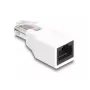 Adattatore cavo DeLOCK 88002 RJ50 bianco