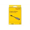 DeLOCK 66247 adattatore cavo RJ-45 USB A grigio 0,09 m