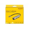 DeLOCK adattatore USB Type-C a HDMI 4K 60 Hz USB Type-A USB Type-C PD 92 W