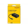 DeLOCK 65990 adattatore da USB Type-C a LAN 2,5 Gigabit, nero