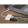 Manhattan 163552 hub USB 3.0, 4 porte (3x USB-A, 1x USB-C), con porta USB-C Power Delivery