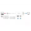 Adattatore video DeLOCK 63924 USB Type-C 3840x2160 60Hz bianco