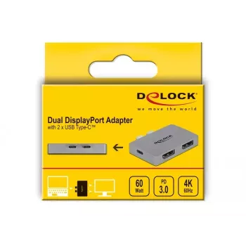 Adattatore Dual DisplayPort DeLOCK 64001 per MacBook