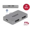 Adattatore Dual DisplayPort DeLOCK 64001 per MacBook
