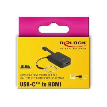 Adattatore cavo video DeLOCK 63942 USB Type-C a HDMI 0,03 m