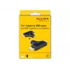 DeLOCK 64059 adattatore monitor 3-in-1, ingresso HDMI / DisplayPort / mini DisplayPort a uscita HDMI, 4K 60 Hz, nero