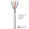 Techly ITP-C5F-305-RIS cavo di rete grigio 305 m Cat5e F/UTP (FTP)