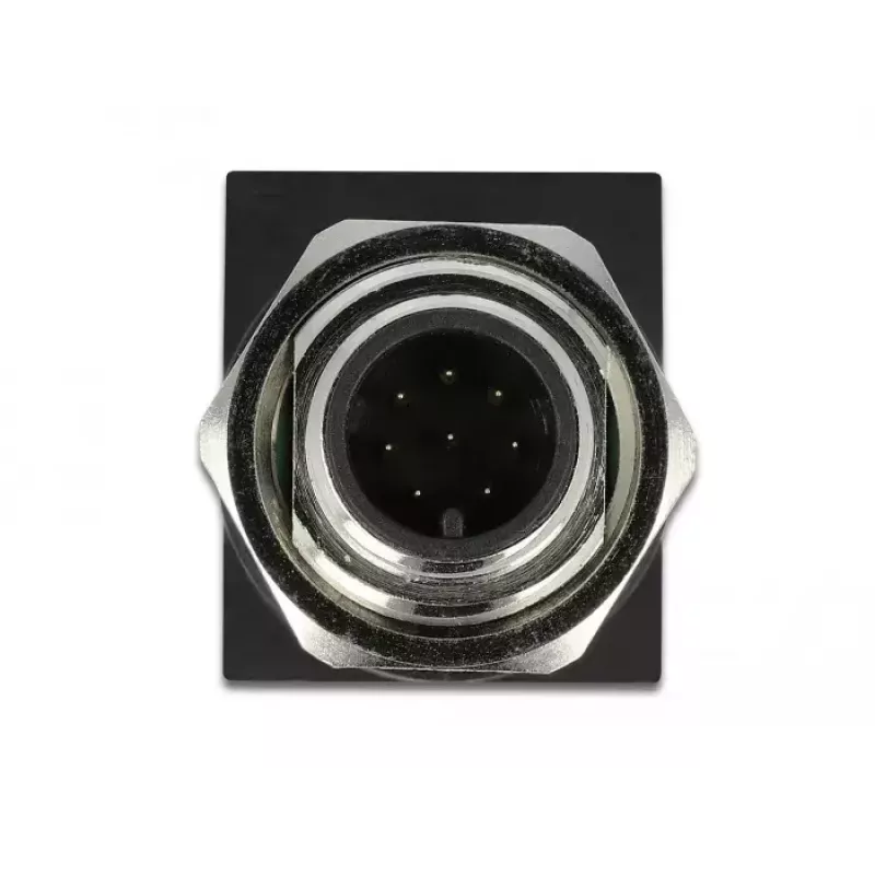 Adattatore per cavi DeLOCK 66315 M12 RJ45 nero