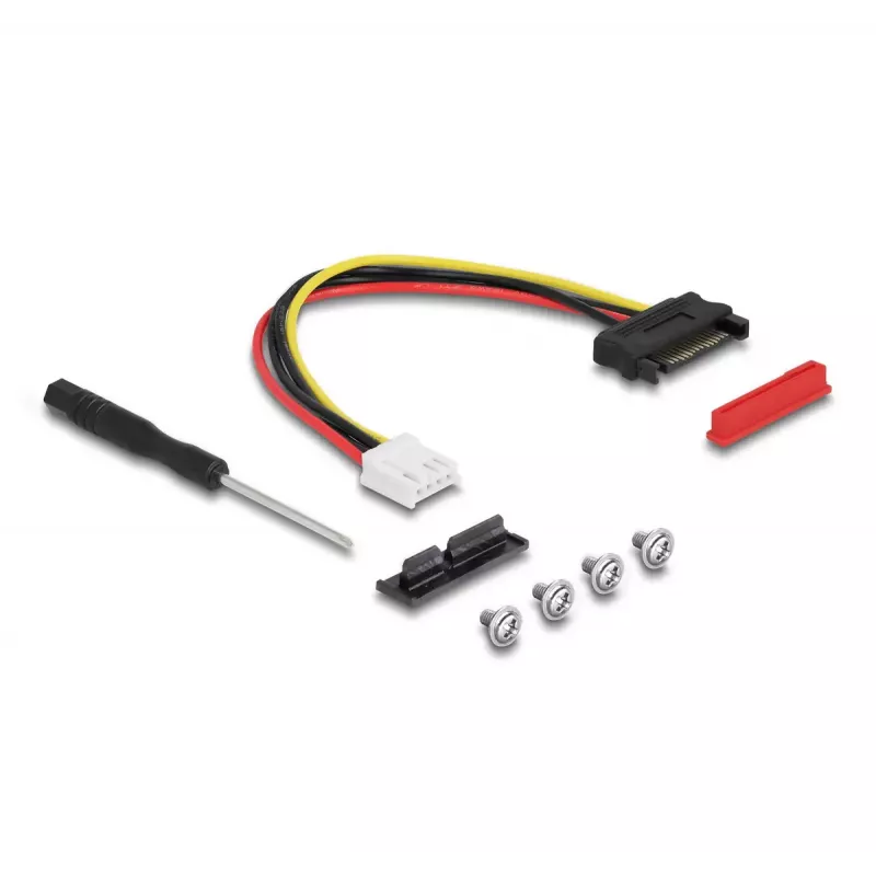 DeLOCK adattatore M.2 Key A+E su PCIe x1 NVMe ad angolo 20 cm cavo