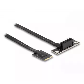 DeLOCK adattatore M.2 Key A+E su PCIe x1 NVMe ad angolo 20 cm cavo