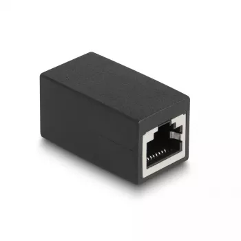 DeLOCK adattatore RJ45 femmina su RJ45 femmina Cat.6 nero