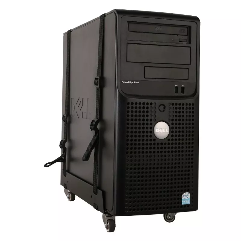 Supporto CPU Techly ICA-CS 61 supporto CPU da scrivania nero